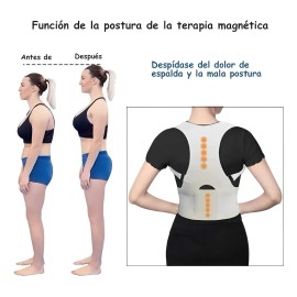 Chaleco Corrector De Postura Con Imanes Para Hombre Y Mujer!