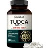 TUDCA 500mg with OX Bile 125mg Per Serving, 120 Capsules