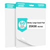 SHARBDA Sticky Easel Pad, 25 in x 30 in,Flip Chart