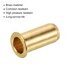 PATIKIL 6mm Tube Brass Compression Fittings, 3 Pack Insert Tube