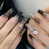 10Pcs Bowknot Shaped Nail Charm 3D Luxury Nail Art Gig