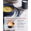 Famiware Star Dinnerware Set, Plates and Bowls Sets for 4