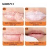 SODSNIE Mascarilla Para Labios Oscuros Aclaradora Para Labios Rosas