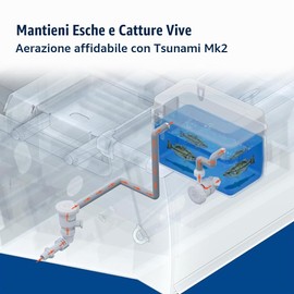 attwood Aeratore a Cartuccia 5640-7 12 V - 3-1/2", 500 GPH