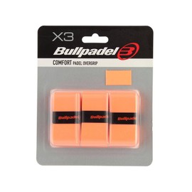 BULLPADEL OVERGRIP 3 UNIDADES GB-1200 Naranja
