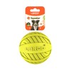 LaRoo Squeaky Dog Ball Toy, Durable Natural Rubber Squeaker Ball