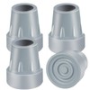 Crutch Tips, 4 Pack 7/8 inch Heavy Duty Rubber Crutch