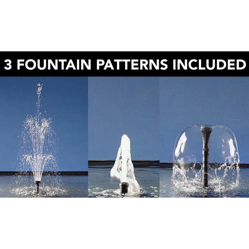HALF OFF PONDS Fountain Master 350 GPH Submersible Fountain Pump