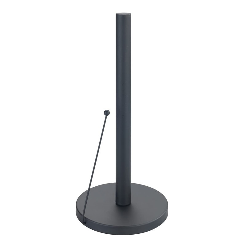 WENKO Clayton Kitchen Roll Holder, Black Outdoor Kitchen Roll Holder