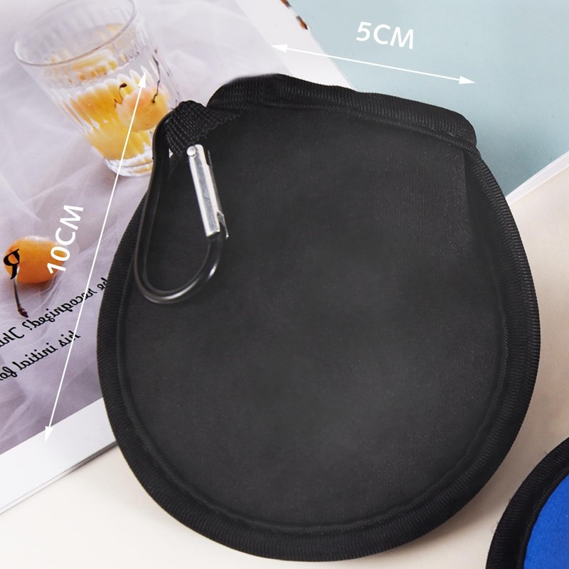2 Pack Golf Ball Cleaning Bags, Portable Golf Ball Bag
