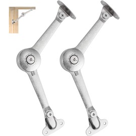 Hinge Lid Support Hinge with Soft Close Folding Lid Stay Hinge for Cabinet Kitchen Cabinet Toy Chamber (B02#)
