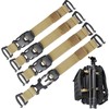 Pitozer Molle Backpack Straps Tactical Rush Tier System Molle Attachment