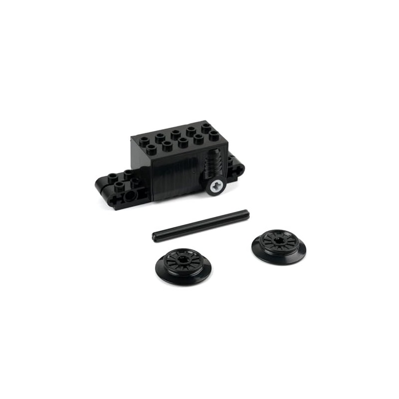 Pull Back Motor for Building Blocks Cars, 4 Pack, with