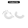 White Front Bumper Tow Hook Covers Compatible with F150 2009-2025