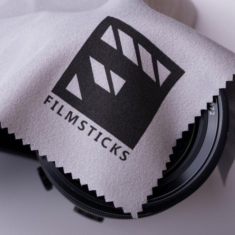 Filmsticks Microfibre Cleaning Cloth for Wiping Clean Acrylic Clapperboards, Camera