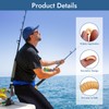 Riceel Artificial Bait Worms Fish, Pack of 100 Plastic Fishing