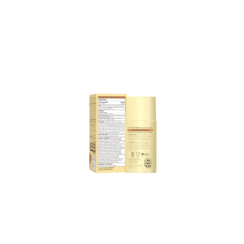 Babo Botanicals, Protector solar tintado mineral Daily Sheer Fluid SPF