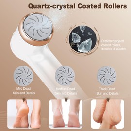 LAVAED Electric Foot Callus Remover Electric Foot Filer Electric Callus Remover for Feet Foot File Electric IPX7 Waterproof Electric Foot Sander Pedicure Kit Upgrade High Power & LED Display