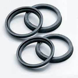 ENKEI HUB60 Hub Ring, Heat Resistant Resin, Outer Diameter 2.9 inches (73 mm), Inner Diameter 2.4 inches (60 mm), Set of 4