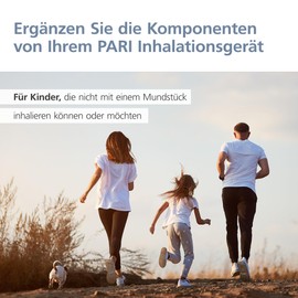 PARI PARI Kindermaske Soft Spiggy, 1 St. Inhalierhilfe