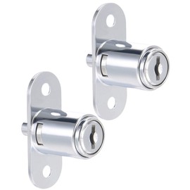 sourcing map Piston Lock Diameter 3/4 Inch Length 7/8 Inch Unequal Lock Pack of 2