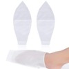 ZORVUJI 2 Pieces Compression Stockings Open Toe Sock Dressing Aid