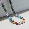 Jewboo 7 Chakra Infinity Beach Anklet Bracelet for Women Foot