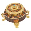 Trinket Incense Burner with Lid Handcraft Antique Polished Process for