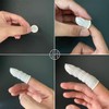 USTNIR Latex Finger Cots, Pack of 100 Finger Cots Natural