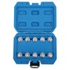 10Pcs Wheel Locking Lug Nut Key Set Remover Installation Anti‑Theft