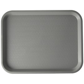 Winco Fast Food Tray, 10-Inch by 14-Inch, Gray