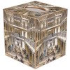 Marye-Kelley TB8459-Library of Congree Tissue Box Cover