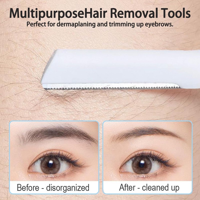 Dermaplane Razor for Women Face, 10 Pack Professional Facial Hair