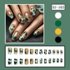 St. Patrick's Day Press on Nails Medium Square MABKJLF Gradient