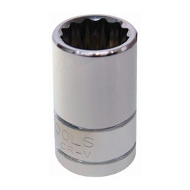 KC-Tools Hex Socket KC-Tools 3/8-Inch Drive Single Hex Socket, 14 mm Diameter