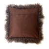 Genuine Mongolian Sheepskin Cushion Pillowcase 30x30cm (big variety of colours)