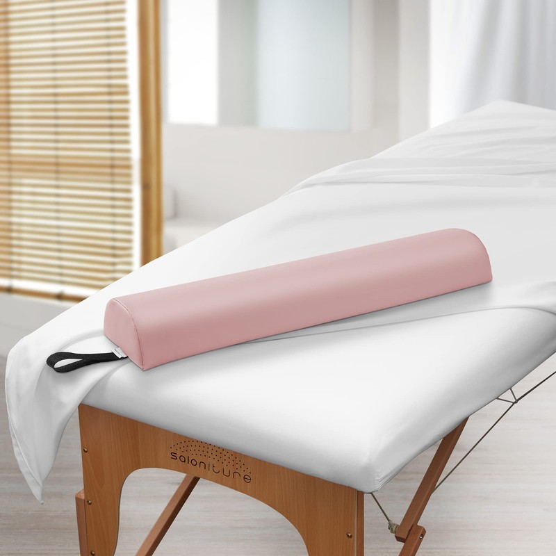 Saloniture Half Round Massage Table Bolster Pillow Pad - 26