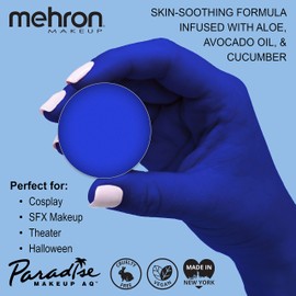 Mehron paraíso cara recargas Paint - Blue Lagoon (0,25 oz)