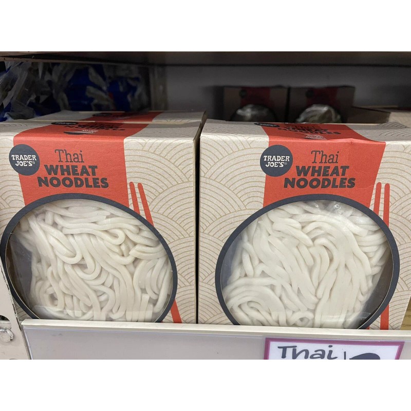TRADER JOE'S THAI WHEAT NOODLES NET 21 OZ - VEGAN
