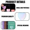 12 Pcs Healing Crystals Heart Stones Set, Healing Crystals with