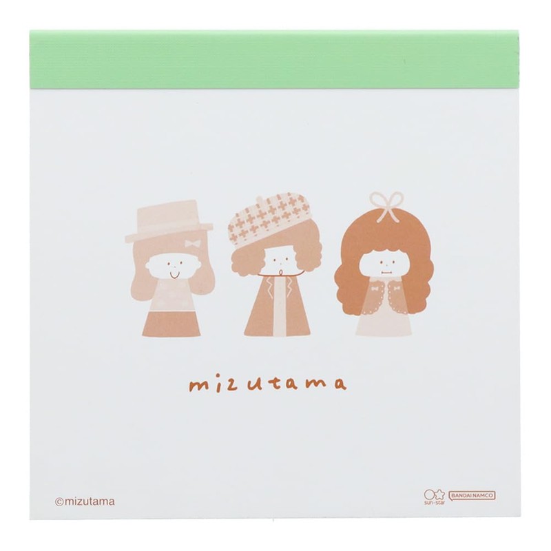 Sunstar Stationery S8590443 Mizutama Sticker Sheet, Retro Pattern