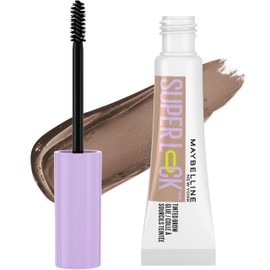 Maybelline Super Lock Brow Glue Eyebrow Gel, Lightweight and Waterproof Tinted Brow Gel For Up To 24HR Hold, Taupe, 1 Count