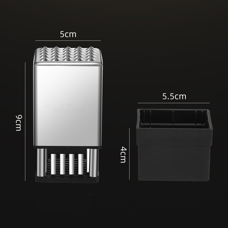 Meat Tenderizer Stainless Steel Double Sided Ergonomic Versatile Sharp Needle