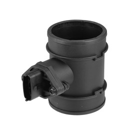 Partuto Car Mass Air Flow Sensor No.5293155AB - Vehicle Mass Air Flow Sensor - for Chrysler Voyager 2004-2008 Plastic Metal Black - 1 Pc