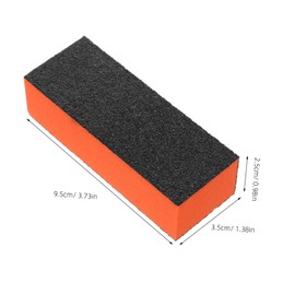 FRCOLOR 20pcs Nail Sand Strips Hand Sanding Block for Acrylic Nails Buffer File Buffing Block Portable Manicure Tool