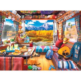 RoseArt RoseArt - My Happy Place - Van Life - 750 Piece Jigsaw Puzzle for Adults