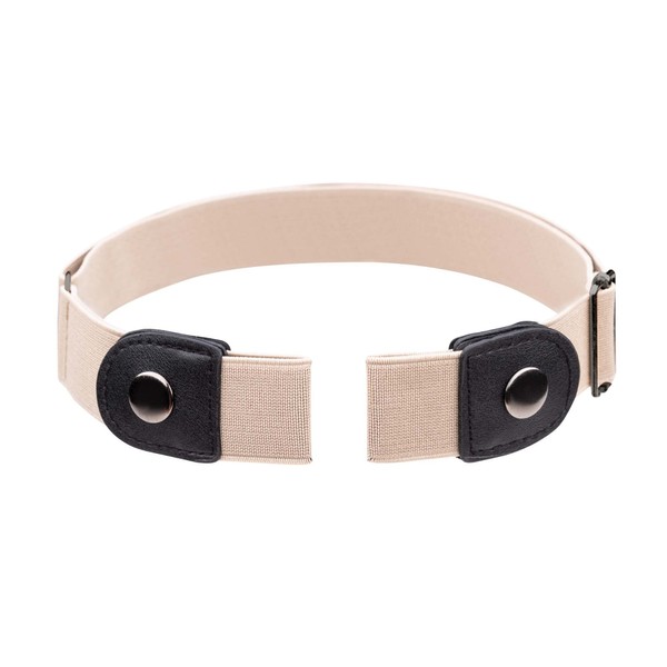 BeltBro Snap No Buckle Elastic Belt for Men and Women
