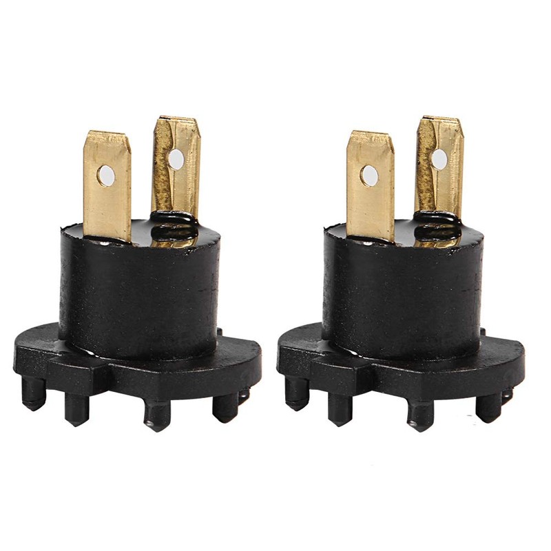 1 Pair Car H7 Headlight Bulb Holder Adapter Car H7