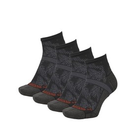 Okamoto CROSSPRO 271-(974-975) Outdoor Socks, Wool, Support Design, Arch Panel, Foot Cushion, Hiking, A_Charcoal_4 Pack