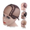 4X4 Inch U Part Swiss Lace Wig Cap for Making